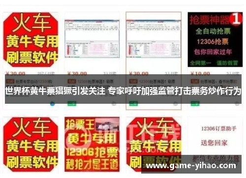 世界杯黄牛票猖獗引发关注 专家呼吁加强监管打击票务炒作行为